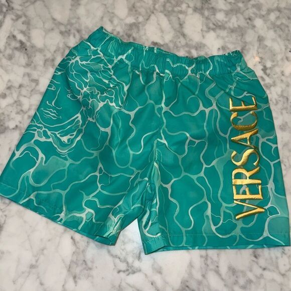 VERSACE BOYS SWIM TRUNKS 4A - Picture 1 of 6